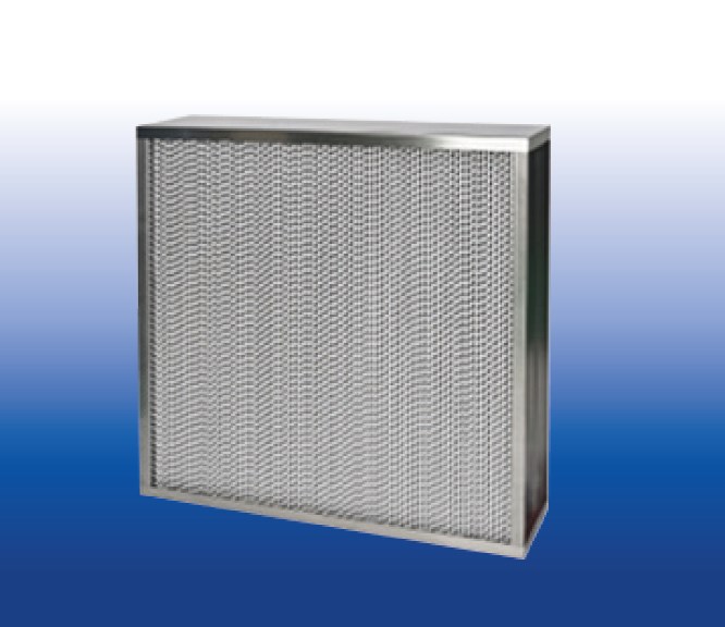 Air Filter with Partitions