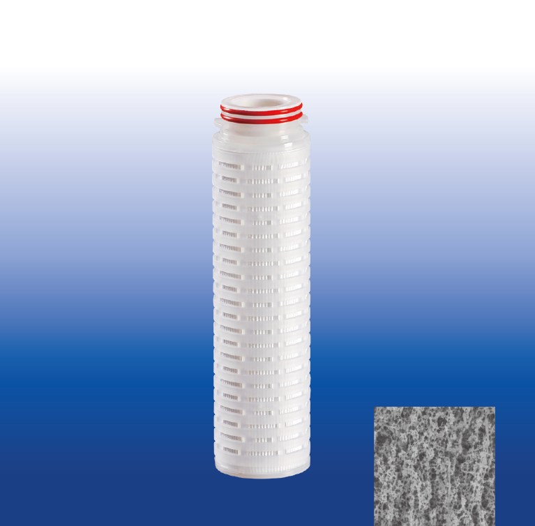 BDP Series Hydrophilic PTFE Pleated Filter Cartridges