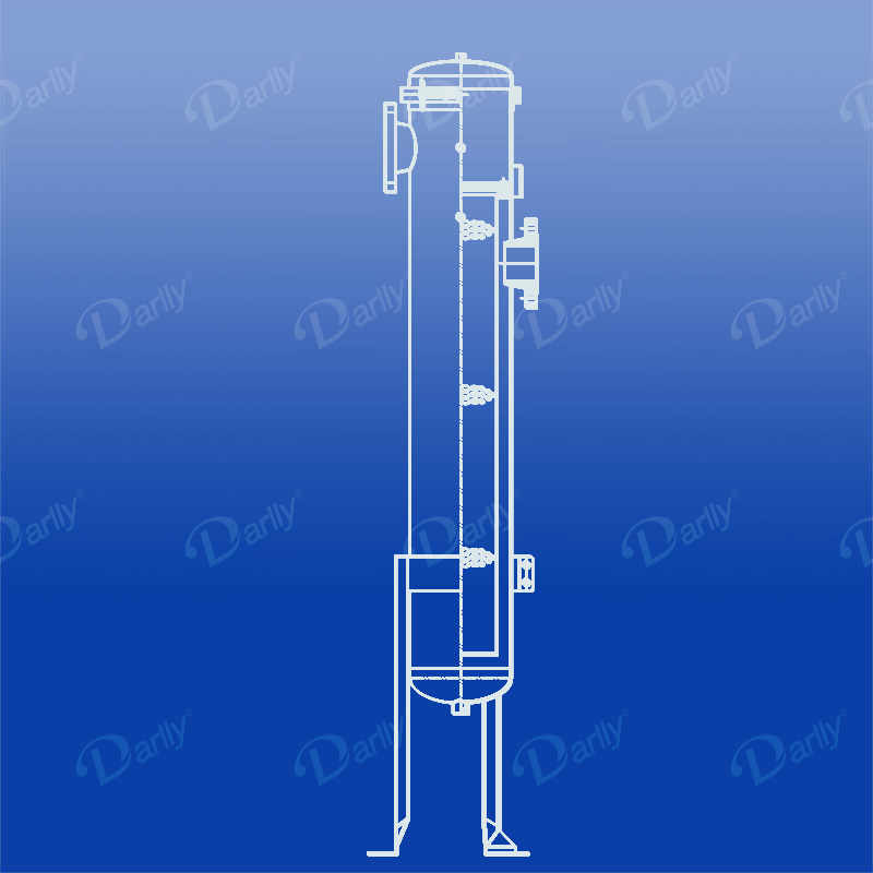 BCHF Series Single Round High Flow Filter Housings w/ Band Clamp Closure